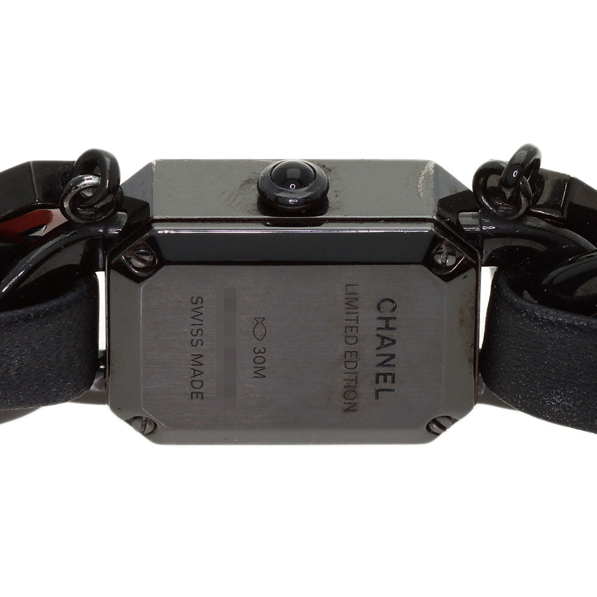 CHANEL Premiere Charm BLUSH Watches H10330 Stainless Steel/SSxLeather Ladies