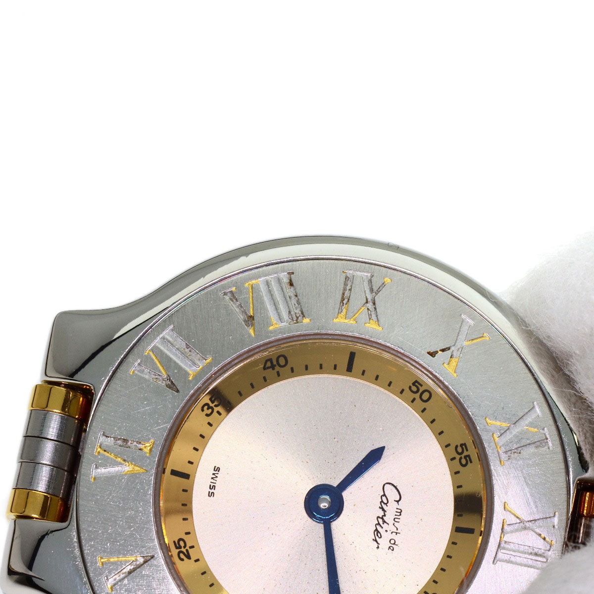 CARTIER Must21 SM Watches W10073F4 Stainless Steel/SSxGP Ladies