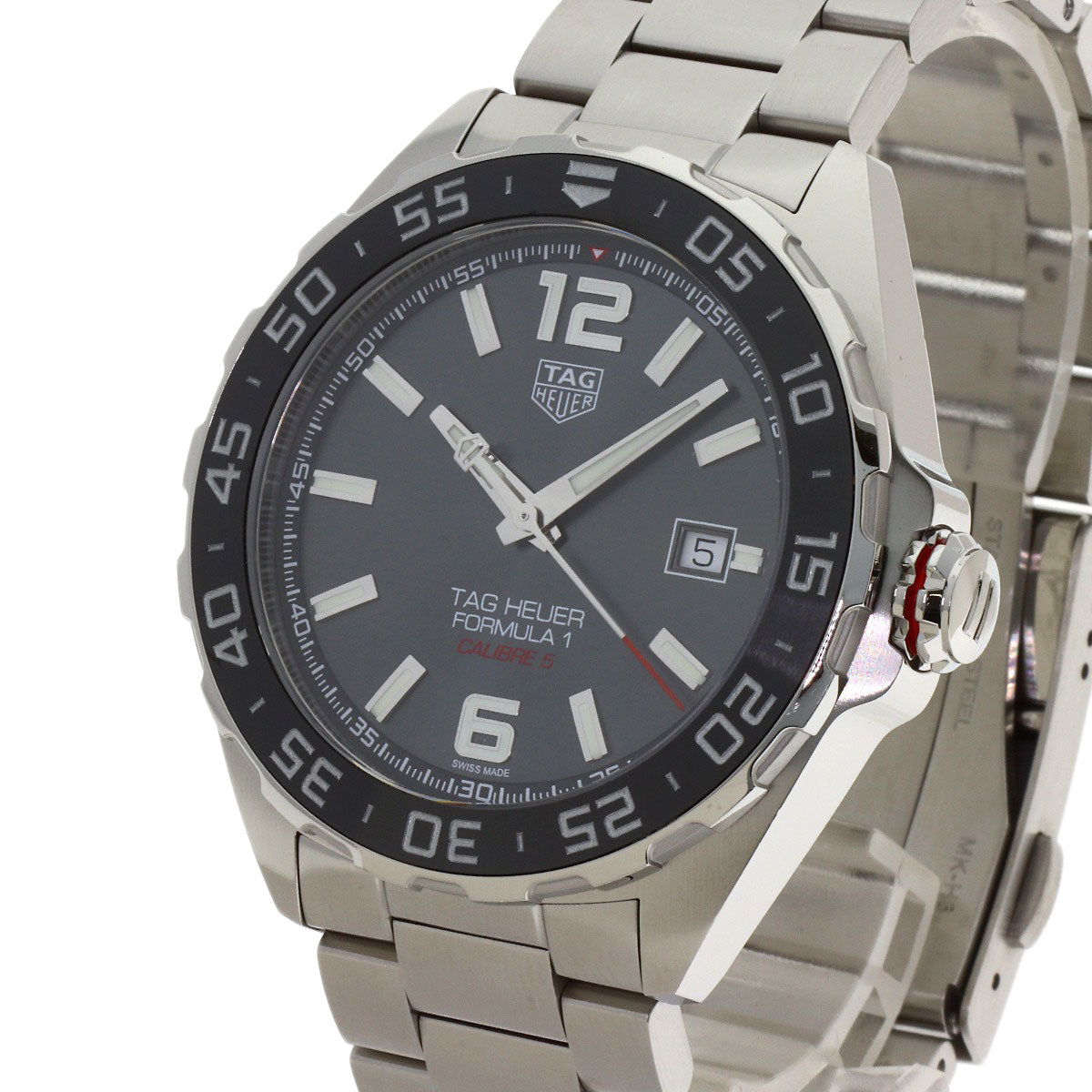 TAG HEUER FORMULA1 CALIBER 5 Watches WAZ2011 Stainless Steel/Stainless Steel mens