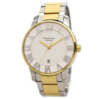 TIFFANY&Co. Atlas Dome Watches Stainless Steel/SSxK18YG mens