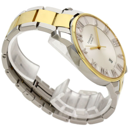 TIFFANY&Co. Atlas Dome Watches Stainless Steel/SSxK18YG mens