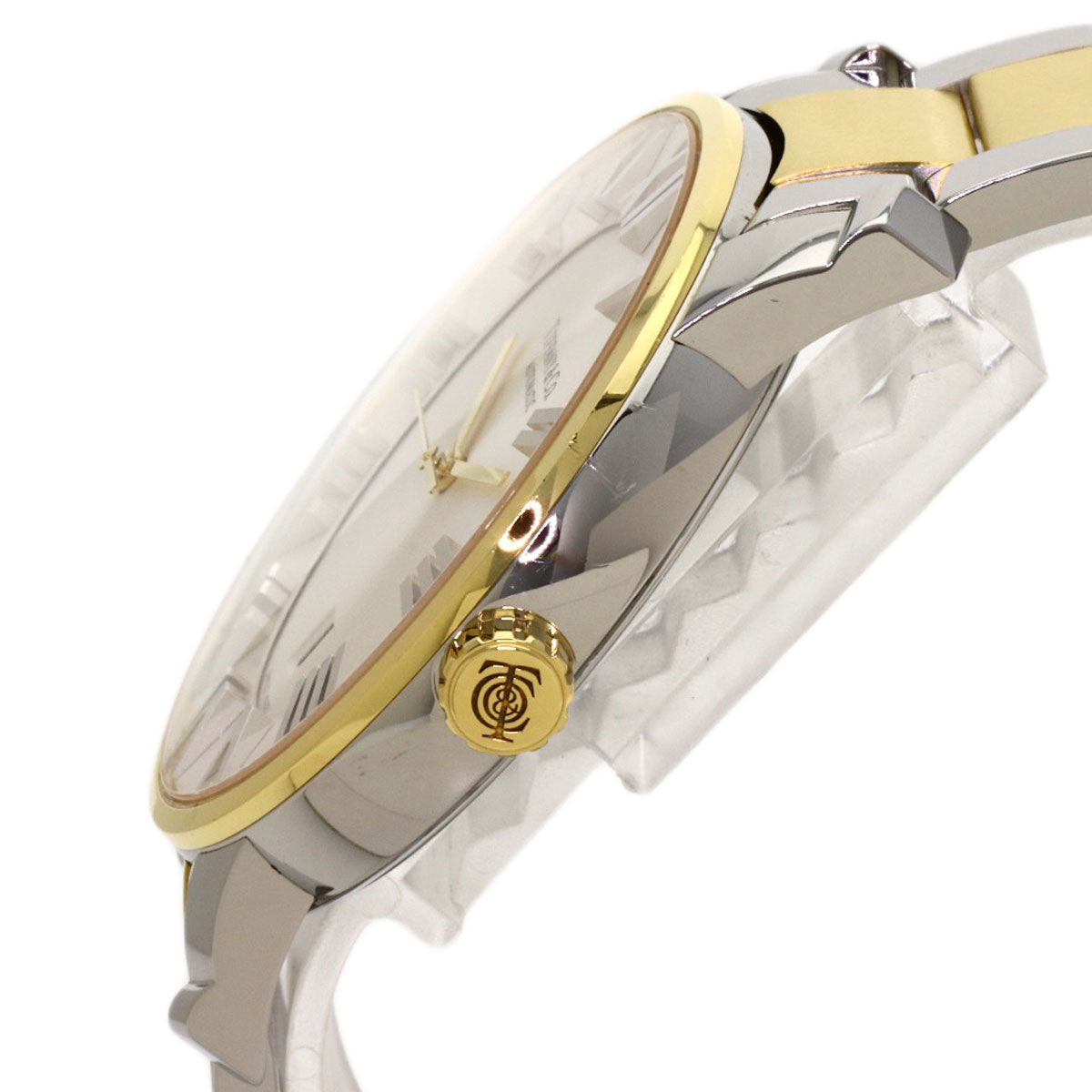 TIFFANY&Co. Atlas Dome Watches Stainless Steel/SSxK18YG mens