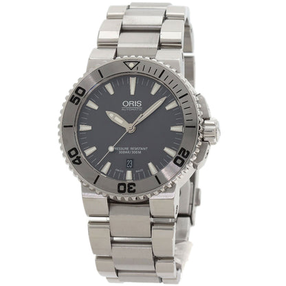 ORIS Aquis Date Watches 7653 Stainless Steel/Stainless Steel mens