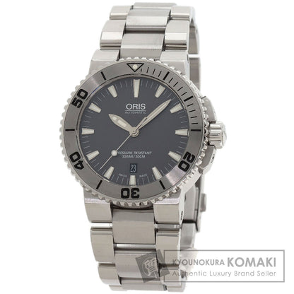 ORIS Aquis Date Watches 7653 Stainless Steel/Stainless Steel mens