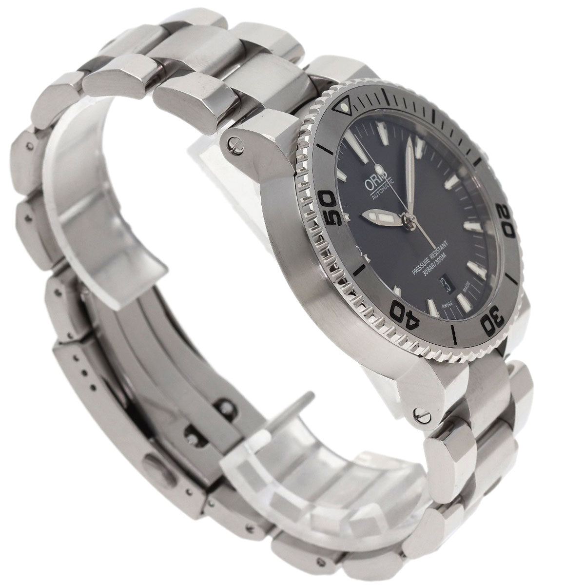 ORIS Aquis Date Watches 7653 Stainless Steel/Stainless Steel mens