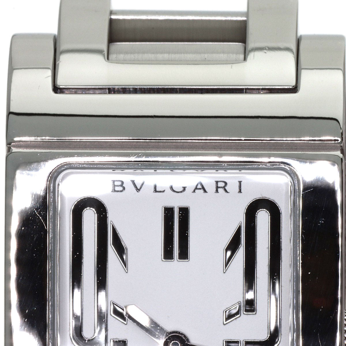 BVLGARI Rettangoro Watches RT39S Stainless Steel/Stainless Steel Ladies