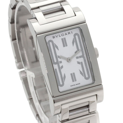 BVLGARI Rettangoro Watches RT39S Stainless Steel/Stainless Steel Ladies
