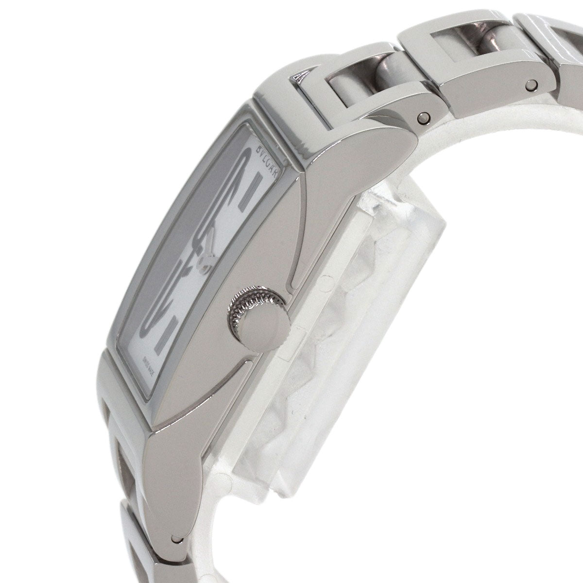 BVLGARI Rettangoro Watches RT39S Stainless Steel/Stainless Steel Ladies