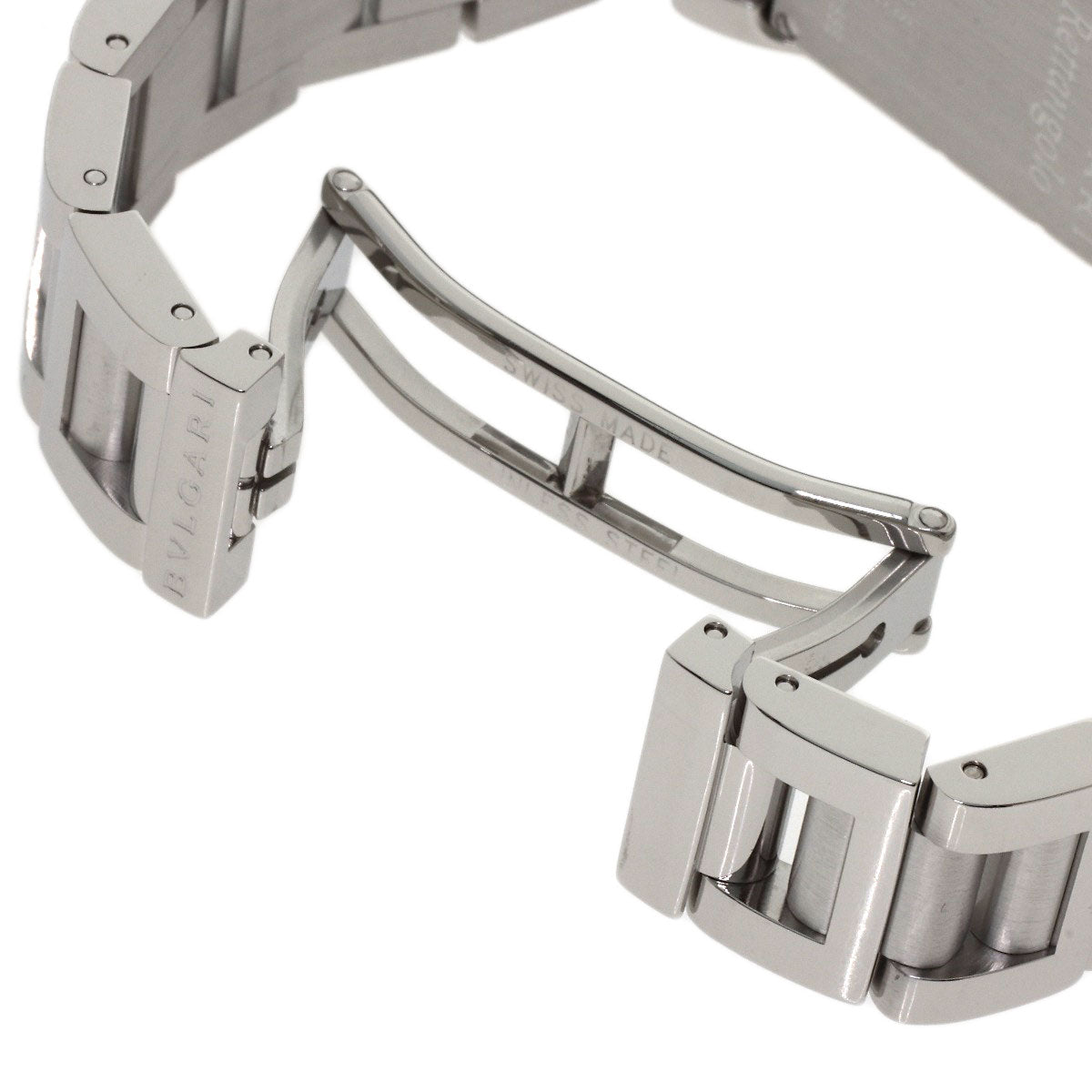 BVLGARI Rettangoro Watches RT39S Stainless Steel/Stainless Steel Ladies
