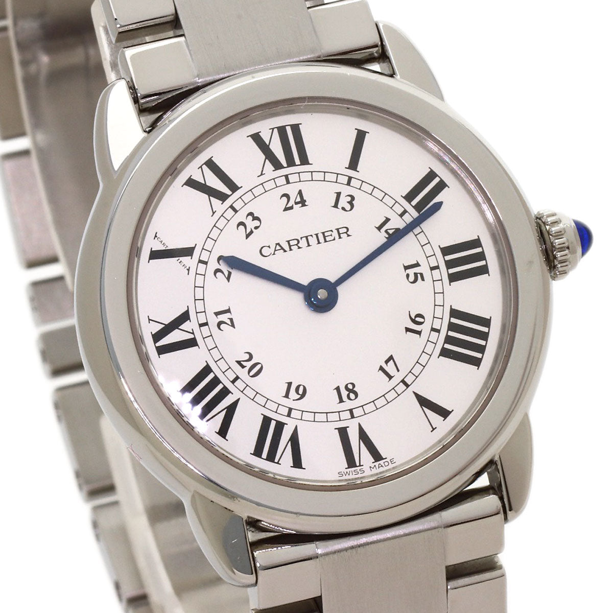 CARTIER Ronde Solo SM Watches W6701004 Stainless Steel/Stainless Steel Ladies
