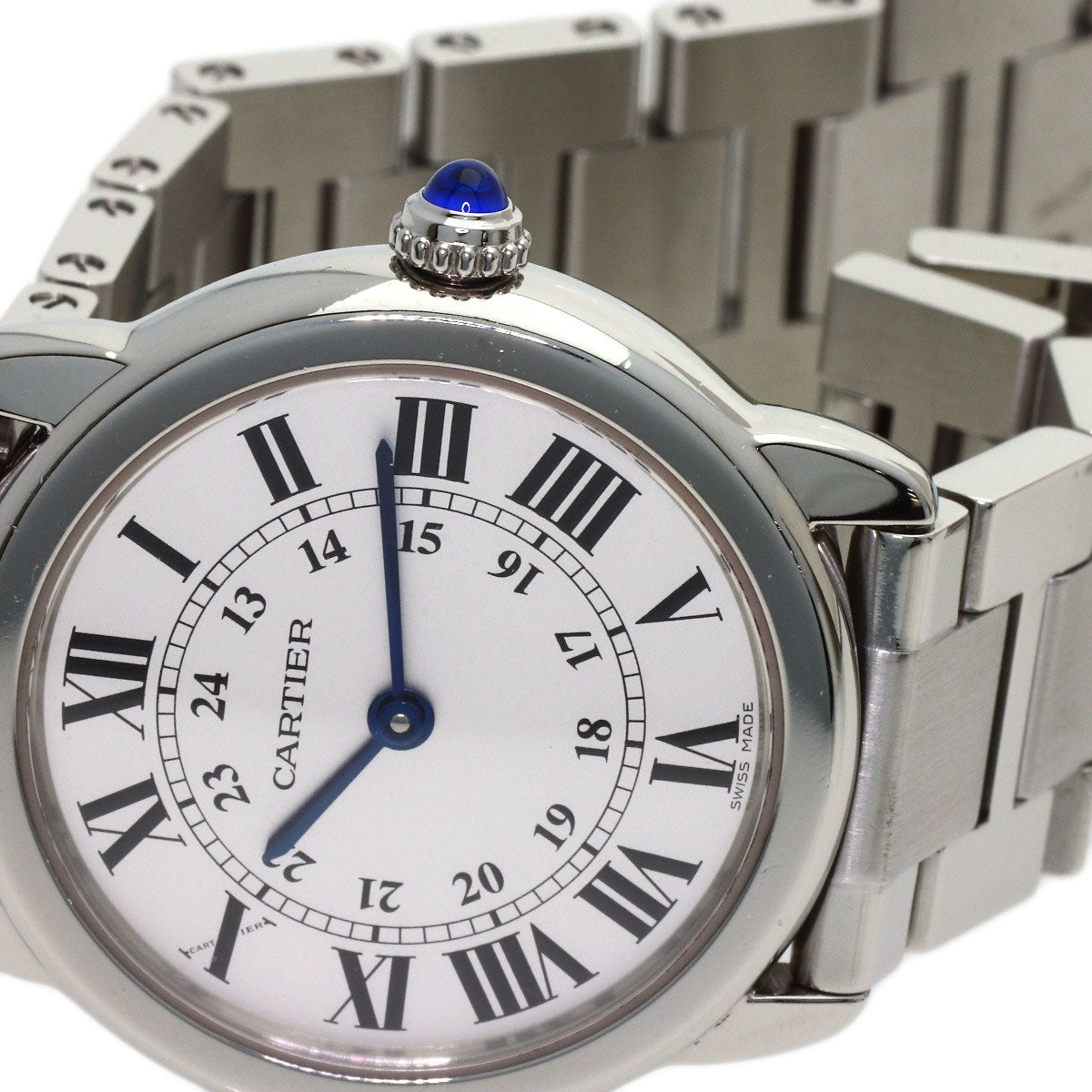 CARTIER Ronde Solo SM Watches W6701004 Stainless Steel/Stainless Steel Ladies