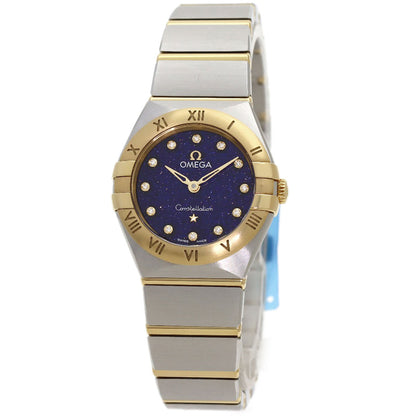 OMEGA Constellation Manhattan Aventurine Watches 131.20.25.60.53.001 Stainless Steel/SSxK18YG Ladies