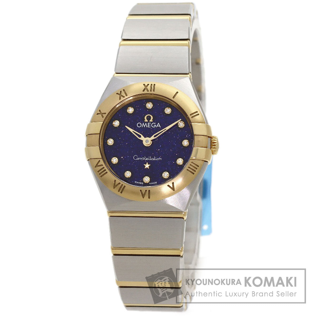 OMEGA Constellation Manhattan Aventurine Watches 131.20.25.60.53.001 Stainless Steel/SSxK18YG Ladies