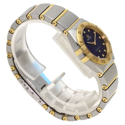 OMEGA Constellation Manhattan Aventurine Watches 131.20.25.60.53.001 Stainless Steel/SSxK18YG Ladies