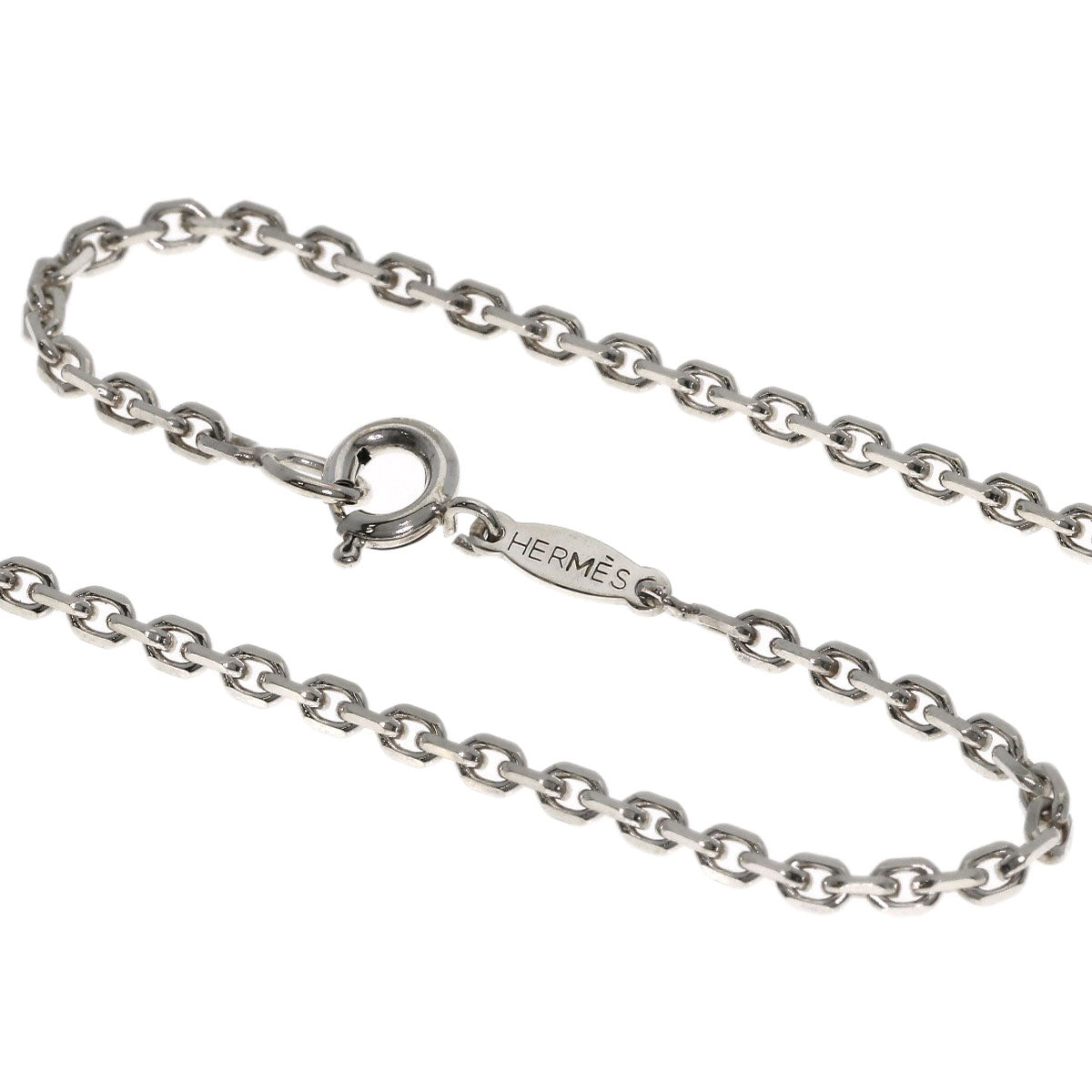 HERMES Chain 19.7" Necklace Silver Ladies [Used]