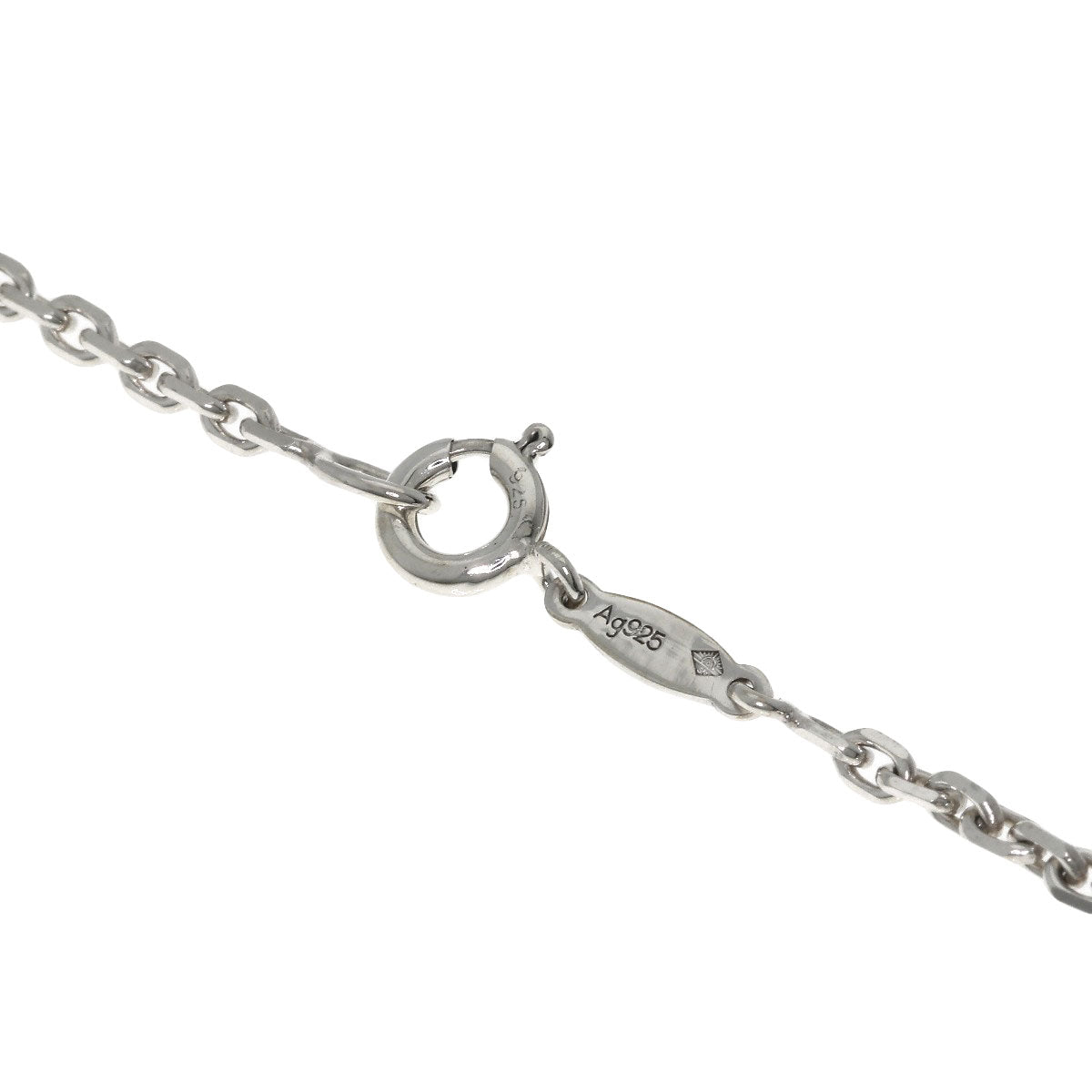 HERMES Chain 19.7" Necklace Silver Ladies [Used]