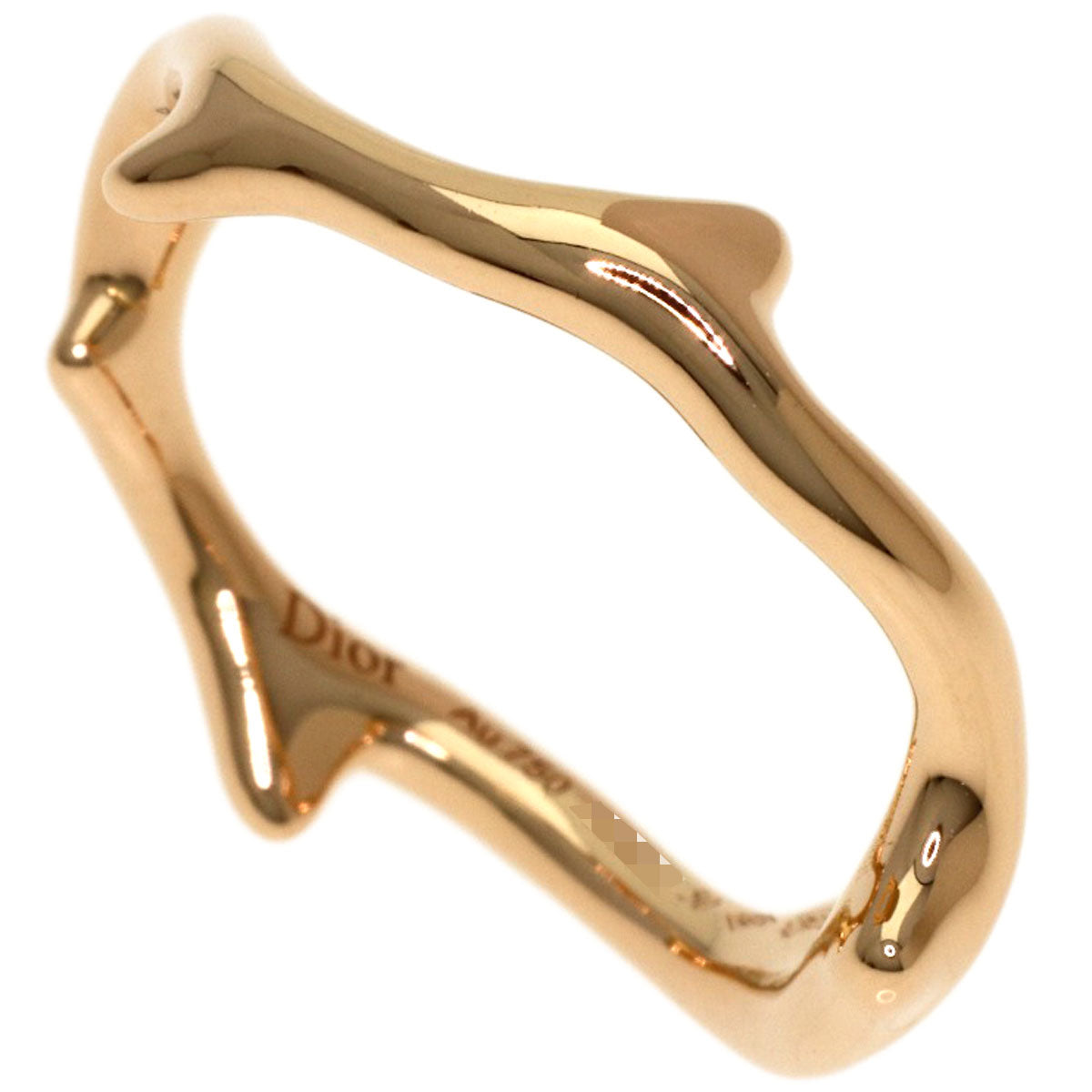 Dior Bois de Rose #50 Ring K18 Pink Gold Ladies [Used]