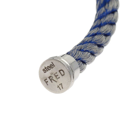 FRED Force 10 LM Black Diamond #17 Bracelet K18 White Gold Stainless SteelLadies [Used]