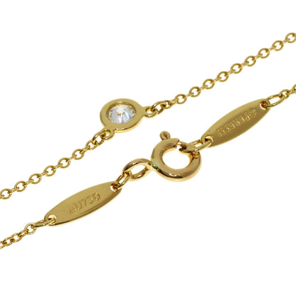 TIFFANY&Co. By The Yard Diamond Necklace K18 Yellow Gold Ladies [Used]