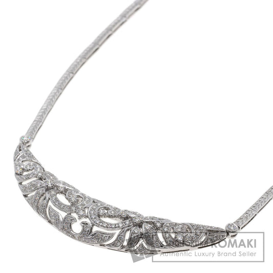 2.29ct Diamond Necklace K18 White Gold 27.4g　Ladies