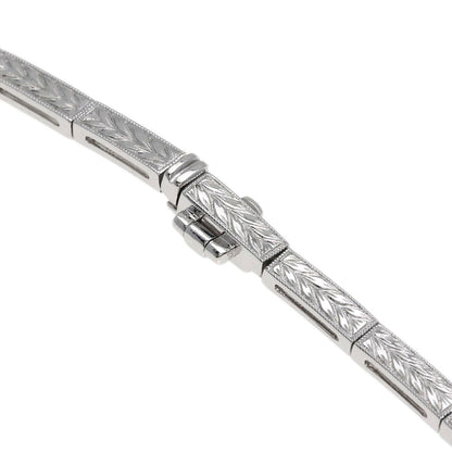 2.29ct Diamond Necklace K18 White Gold 27.4g　Ladies