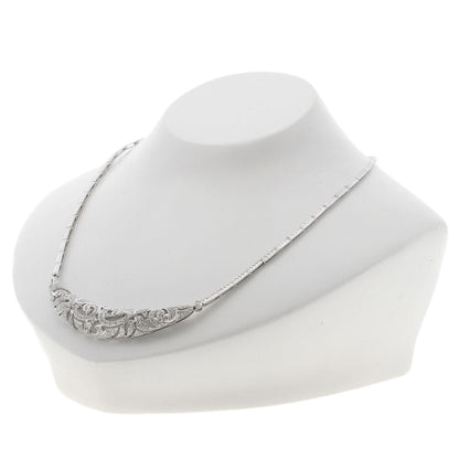2.29ct Diamond Necklace K18 White Gold 27.4g　Ladies