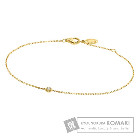 CARTIER Diamant Léger d'Amour Mini Model Diamond Bracelet K18 Yellow Gold Ladies [Used]