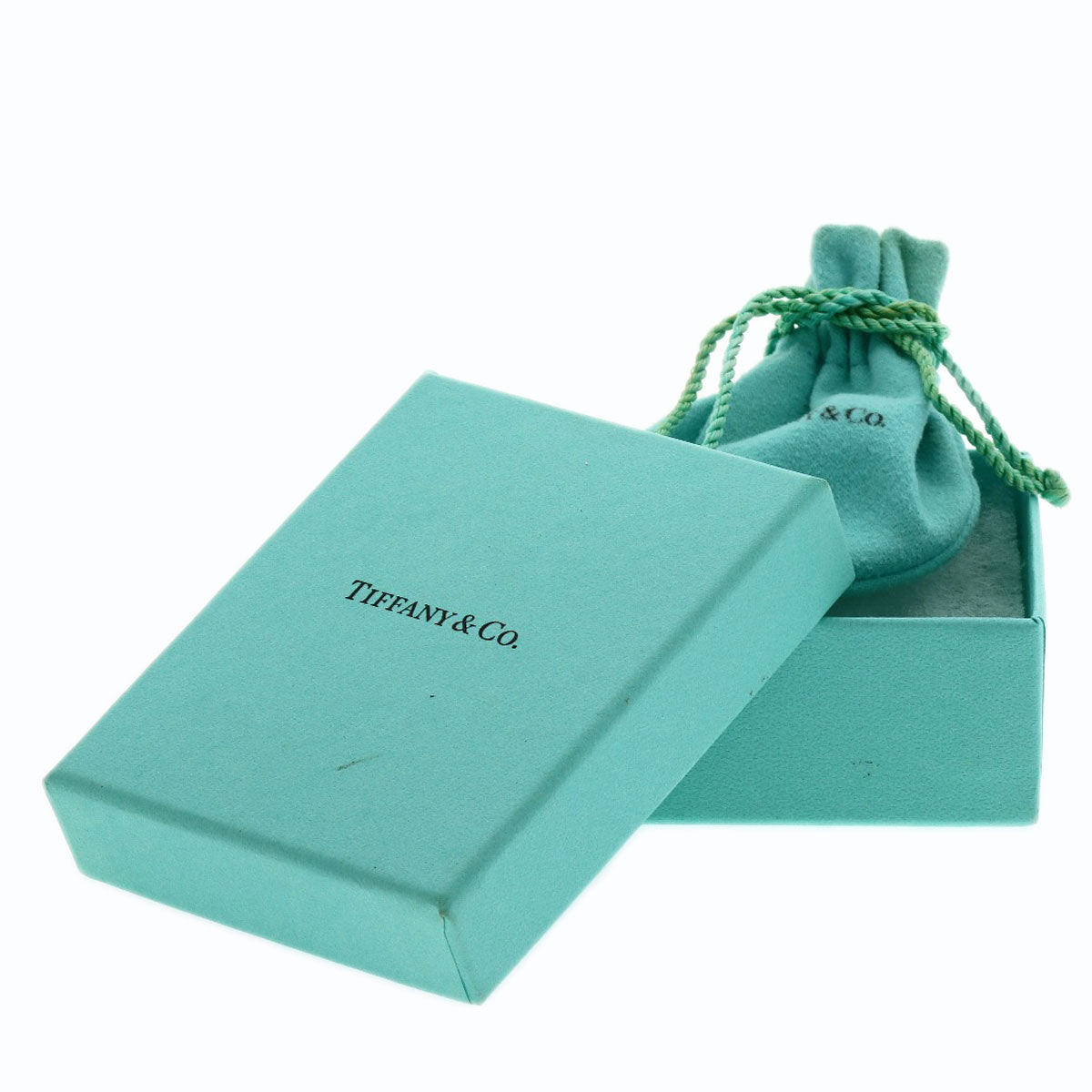 TIFFANY&Co. Return to TIFFANY&Co. Heart Tag Blue Cord Bracelet K18 Yellow Gold Ladies [Used]