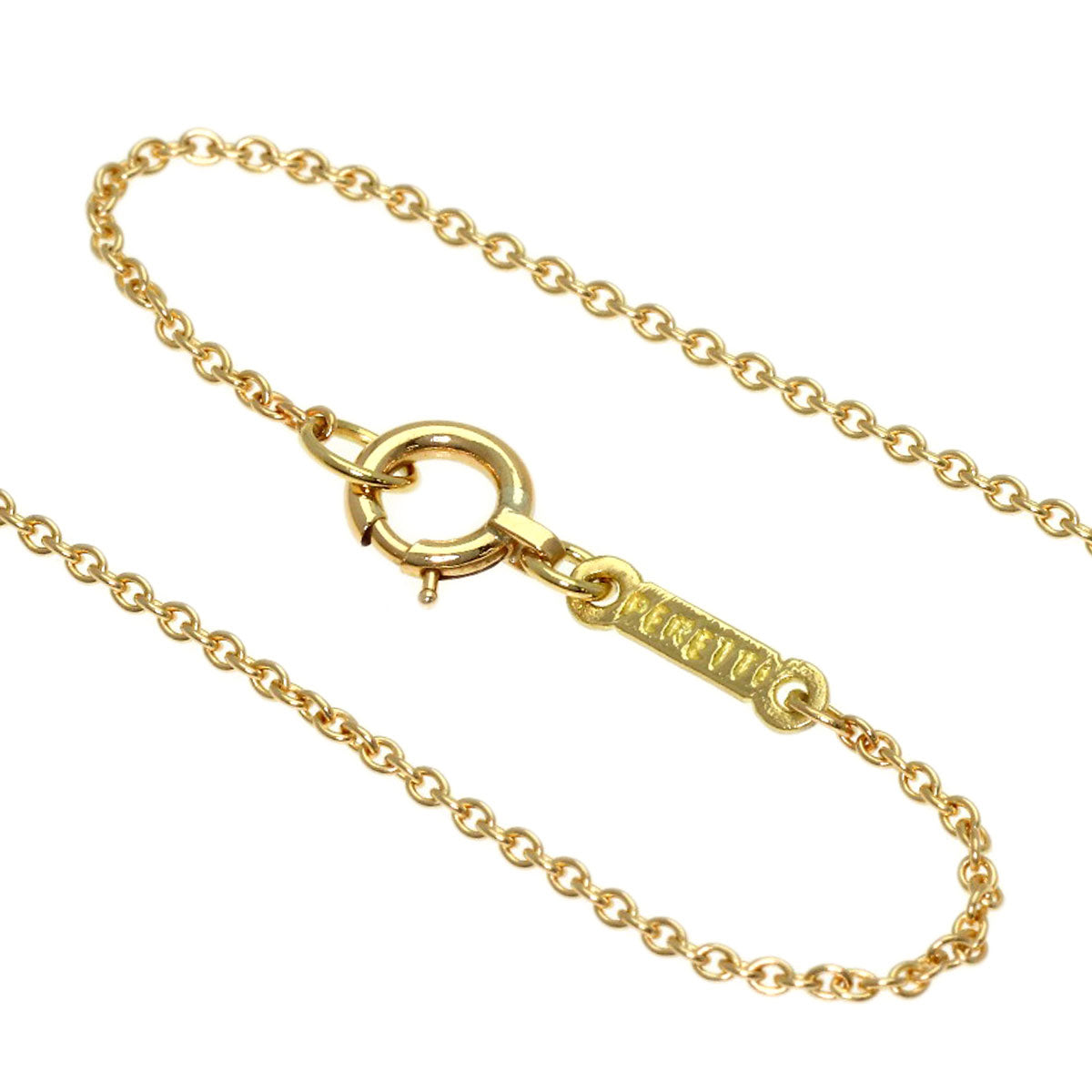 TIFFANY&Co. Open cross Necklace K18 Yellow Gold Ladies [Used]