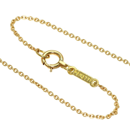 TIFFANY&Co. Open cross Necklace K18 Yellow Gold Ladies [Used]