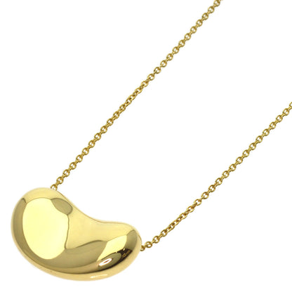 TIFFANY&Co. Bean Necklace K18 Yellow Gold Ladies [Used]