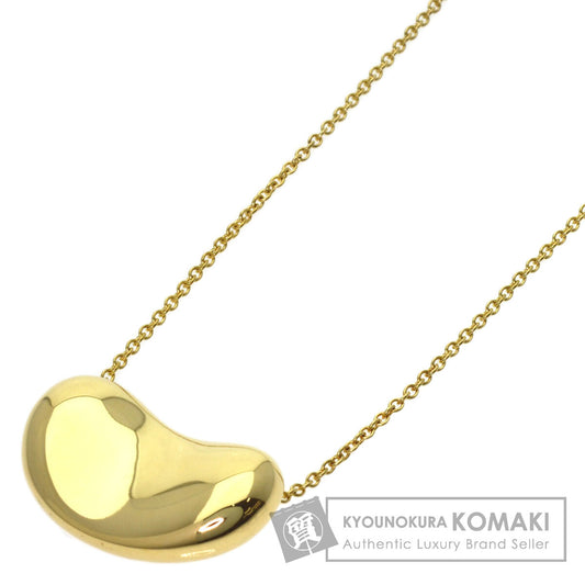 TIFFANY&Co. Bean Necklace K18 Yellow Gold Ladies [Used]