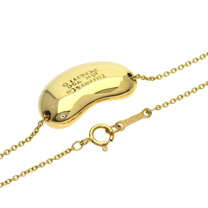TIFFANY&Co. Bean Necklace K18 Yellow Gold Ladies [Used]