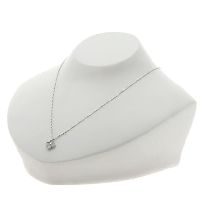 Van Cleef & Arpels Sweet Alhambra Diamond Necklace K18 White Gold Ladies [Used]