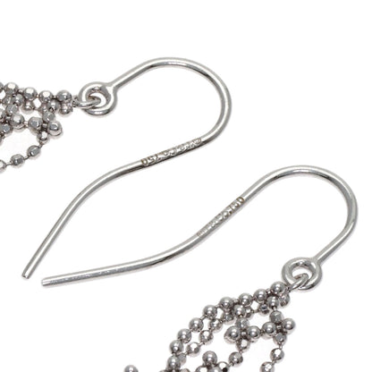 TIFFANY&Co. Fringe hook earring K18 White Gold Ladies [Used]