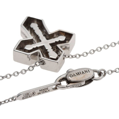 Damiani Belle Epoque Crown, Size S, Diamond Necklace K18 White Gold Ladies [Used]