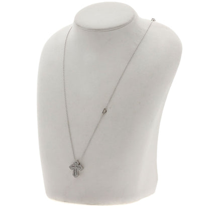 Damiani Belle Epoque Crown, Size S, Diamond Necklace K18 White Gold Ladies [Used]