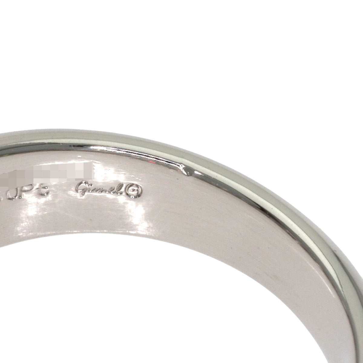 Gimel Diamond Ring Platinum PT950 Ladies [Used]