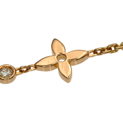 LOUIS VUITTON Ldylle Blossom Diamond Bracelet K18 Pink Gold Ladies [Used]