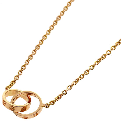 CARTIER Baby love Necklace K18 Pink Gold Ladies [Used]