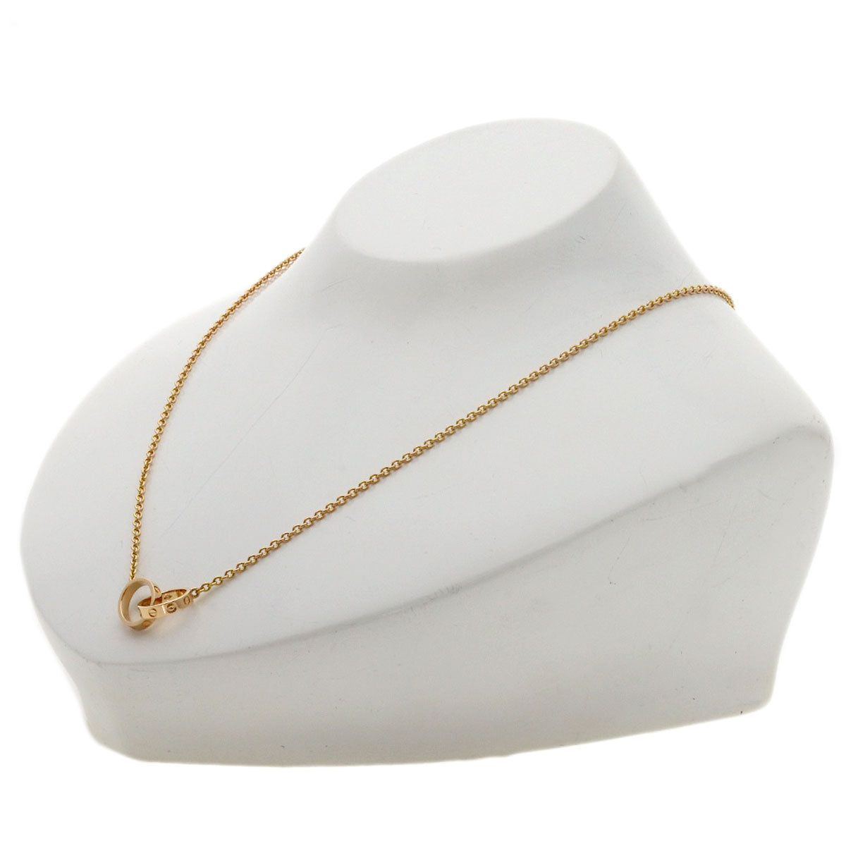 CARTIER Baby love Necklace K18 Pink Gold Ladies [Used]