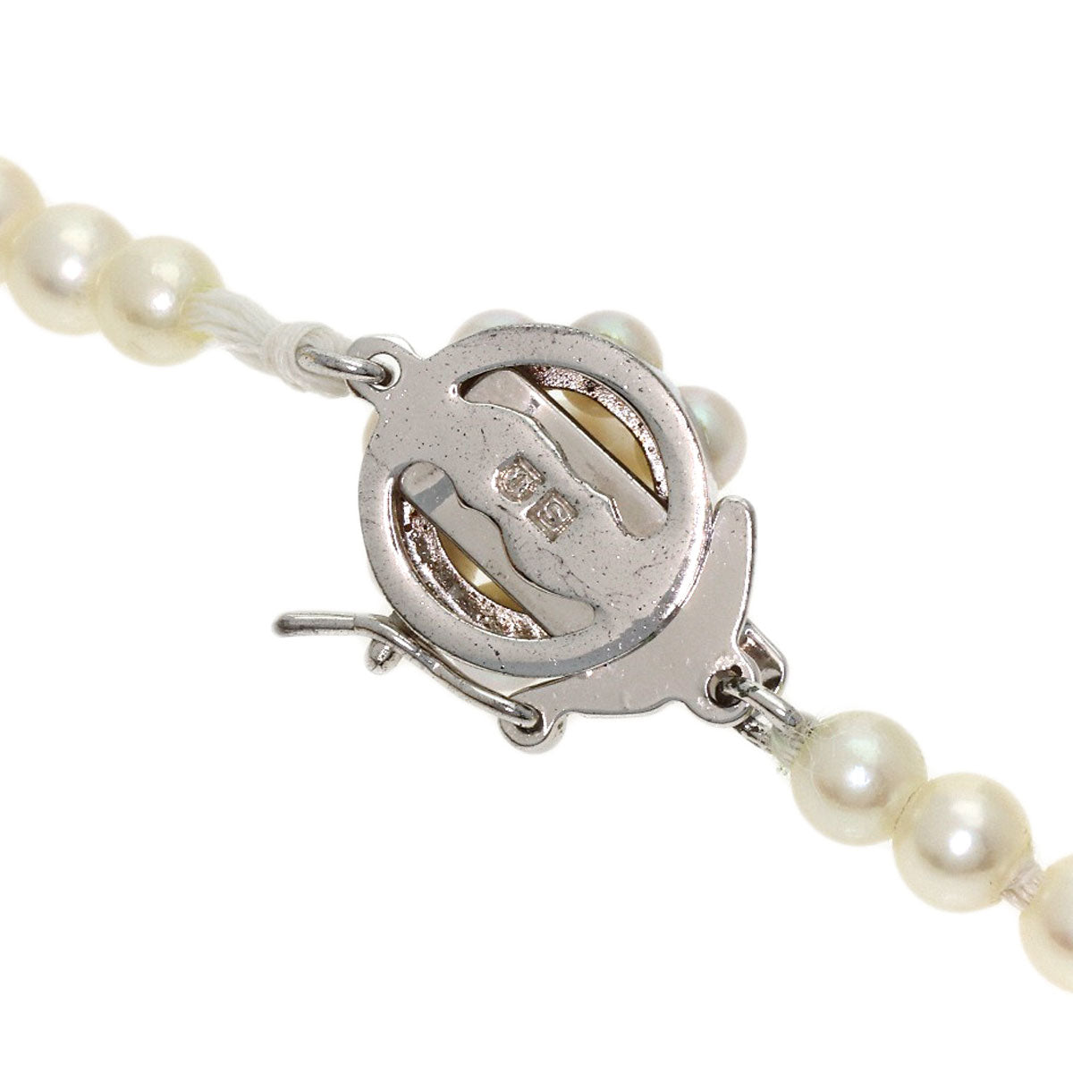 TASAKI Poppy Pearls (15 strands) Necklace Silver Ladies [Used]