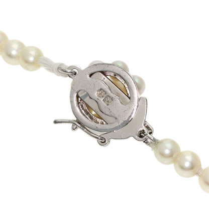 TASAKI Poppy Pearls (15 strands) Necklace Silver Ladies [Used]