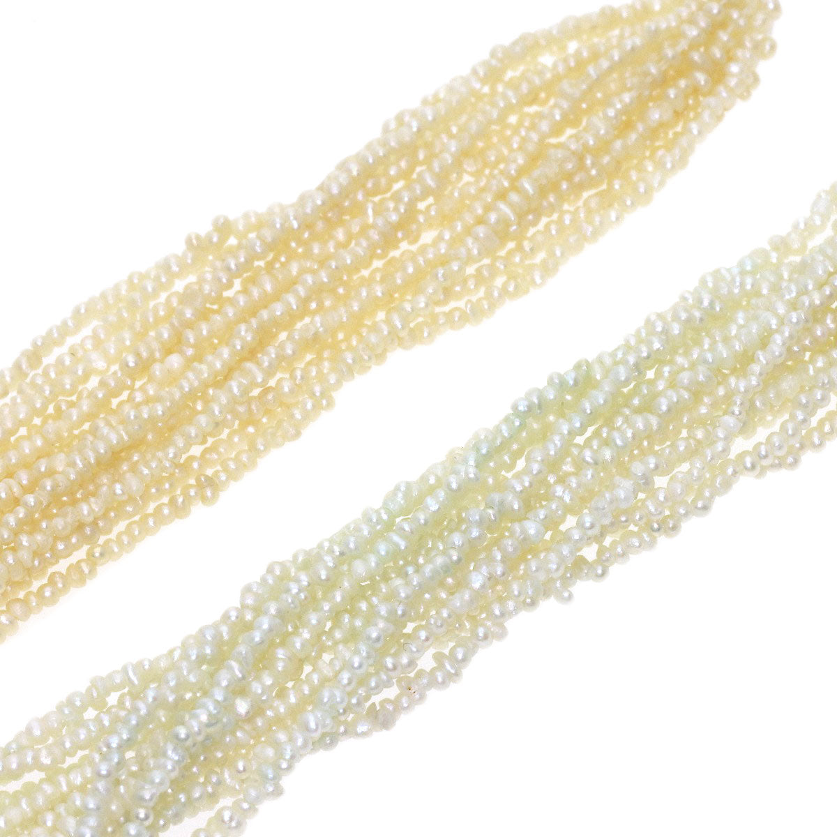 TASAKI Poppy Pearls (15 strands) Necklace Silver Ladies [Used]