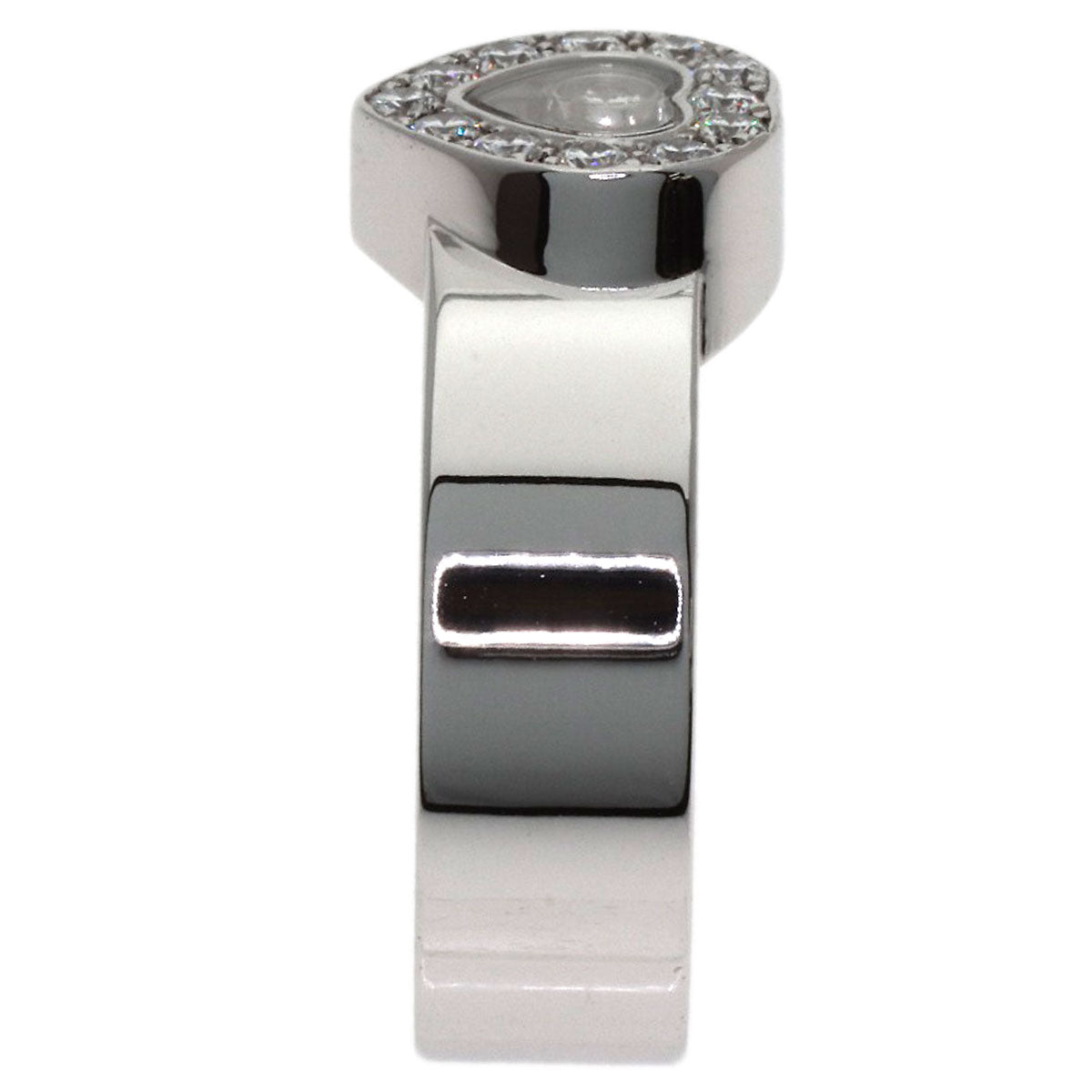 Chopard Happy diamond Ring K18 White Gold Ladies [Used]