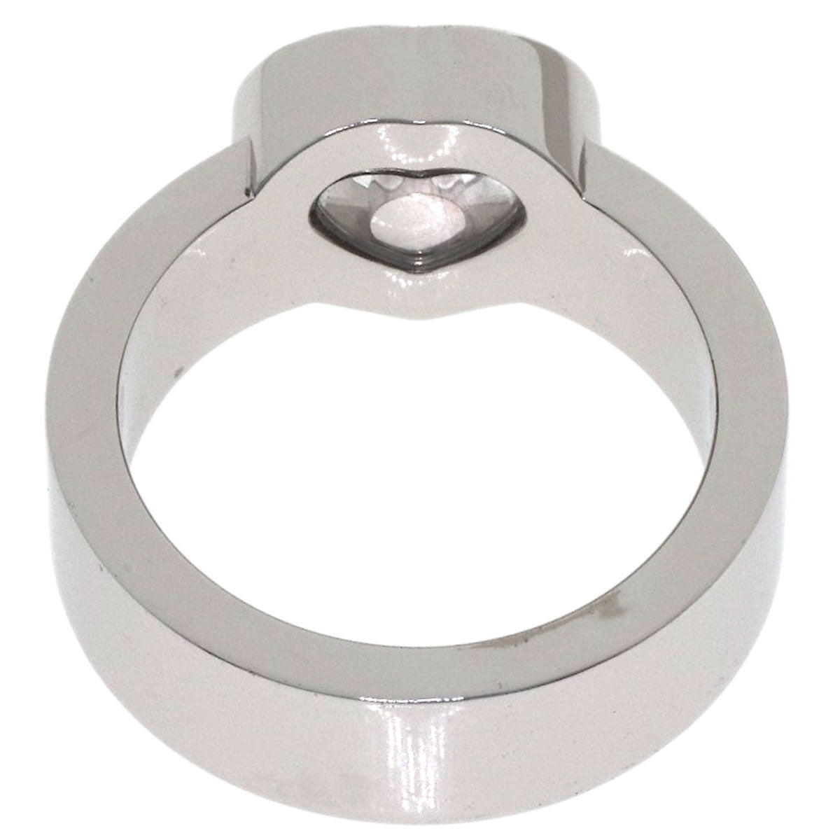 Chopard Happy diamond Ring K18 White Gold Ladies [Used]
