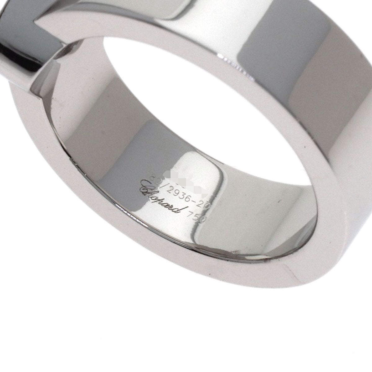 Chopard Happy diamond Ring K18 White Gold Ladies [Used]