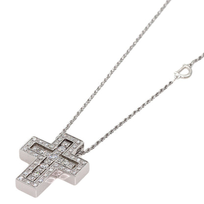 Damiani Belle Epoque S Diamond Necklace K18 White Gold Ladies [Used]