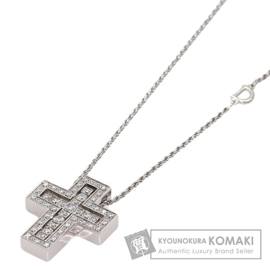 Damiani Belle Epoque S Diamond Necklace K18 White Gold Ladies [Used]