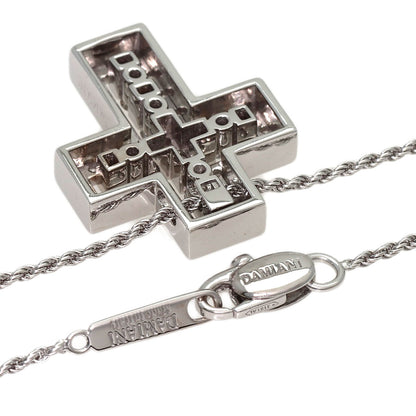 Damiani Belle Epoque S Diamond Necklace K18 White Gold Ladies [Used]